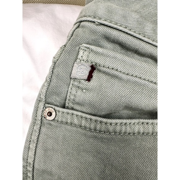 Dear John Ava Denim Shorts Olive Green Size 27 EXCELLENT CONDITION - Picture 7 of 11